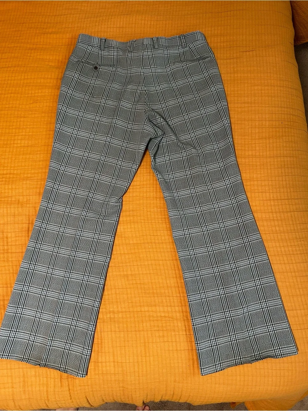 Vintage Levi's Gray Plaid Men's Dress Pants
